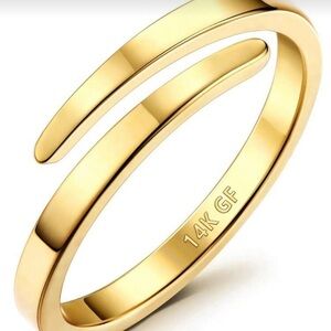 Elegant Gold-Tone Women's Ring